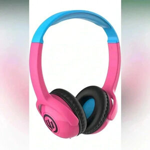 ✨Host Pick✨ BNIB Wicked Audio Wireless Kids Bluetooth Headset w Microphone Pink
